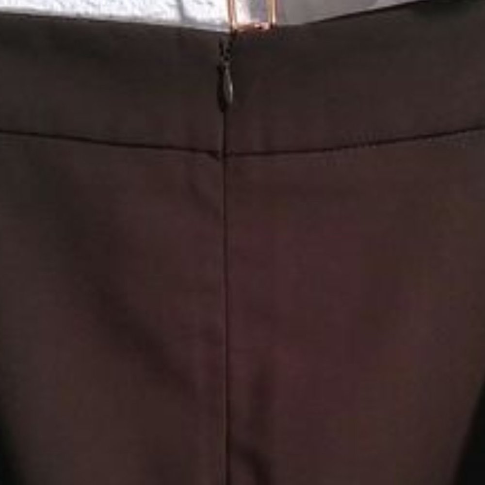 Zara Basic Pencil Hidden Back Zip - image 4